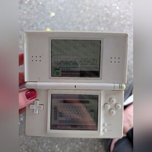 Nintendo DS Lite White Handheld Console